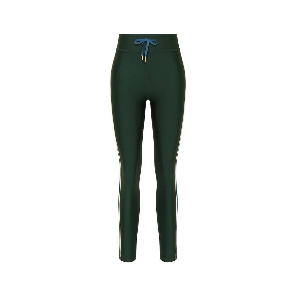 NEW THE UPSIDE maneki 25in midi pant in racing green - Picture 8 of 8